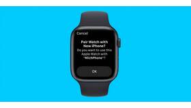 Как отвязать часы Apple Watch от iPhone в Яшма Золото