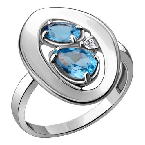 Кольцо женское Aquamarine 6918305А.5 р.18 в Яшма Золото